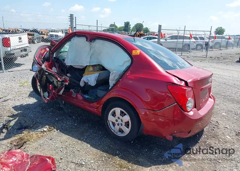 2013 Chevrolet Sonic Ls Auto from USA, damaged, VIN 1G1JA5SH1D4137716